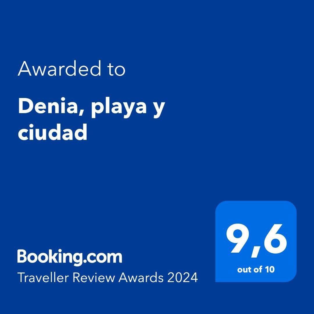 Denia, Playa Y Ciudad Lejlighed Eksteriør billede